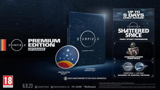 Starfield Premium Upgrade Xbox Serie X/S Steelbook Limited Edition PAL ITA