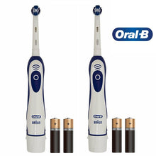 COPPIA 2pz ORAL-B ADVANCE POWER SPAZZOLINO ELETTRICO A BATTERIE AA INCLUSE BRAUN