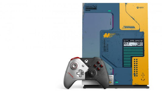 Microsoft Xbox One X Limited Edition Cyberpunk 2077 1Tb Controller Wireless