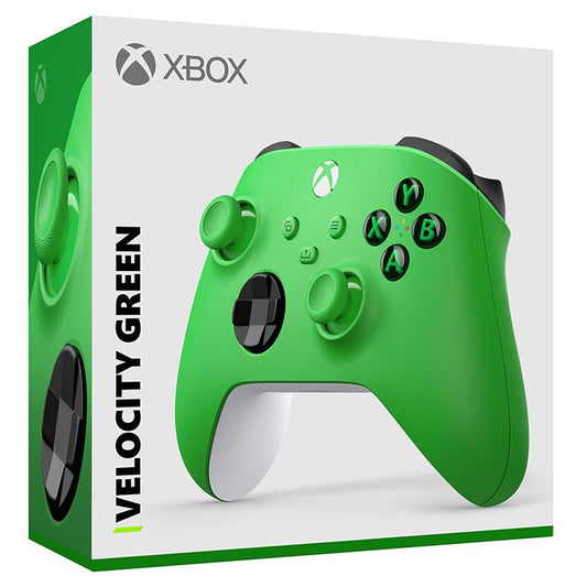 Microsoft Xbox Serie X/One Controller Wireless Velocity Green Shock Pad Verde