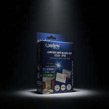 Wisdom Lampada di Emergenza Luce Led Bianco 2,5W da Incasso Scatola 503 | Bianco