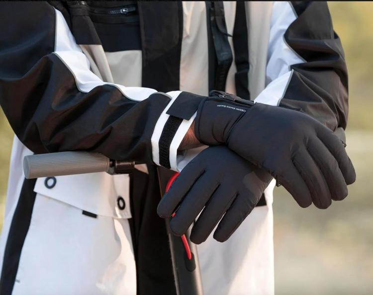 Xiaomi Electric Scooter Riding Gloves Guanti Moto Touchscreen Smartphone Nero L
