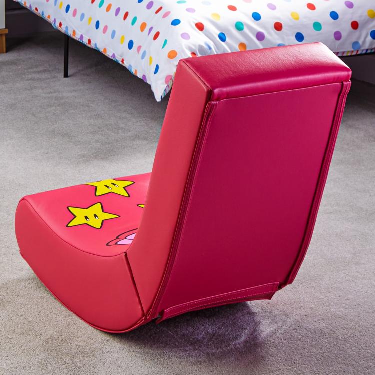Sedia Gaming X Rocker Nintendo Pieghevole Super Mario All-Star Princess Peach