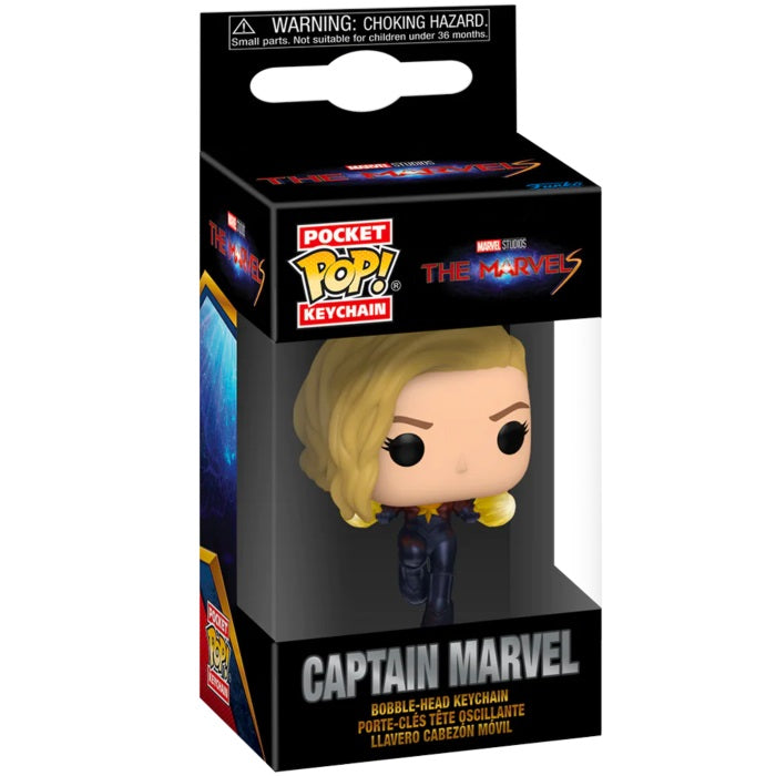 Funko Key ! Rocket - The Marvels - Captain Marvel Vinyl Figure 4Cm Portachiavi