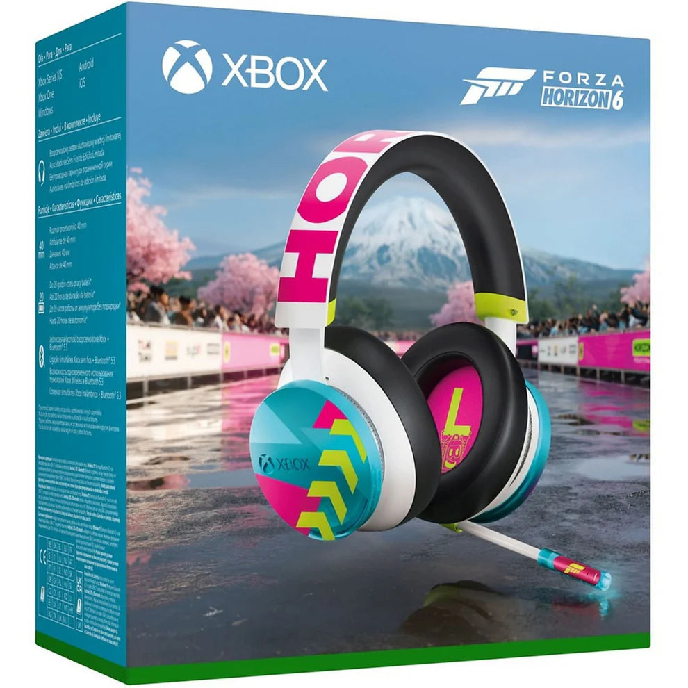 Microsoft Cuffie per Xbox Cuffie Wireless Forza Horizon 6 (Edizione limitata) Series X/S One e PC