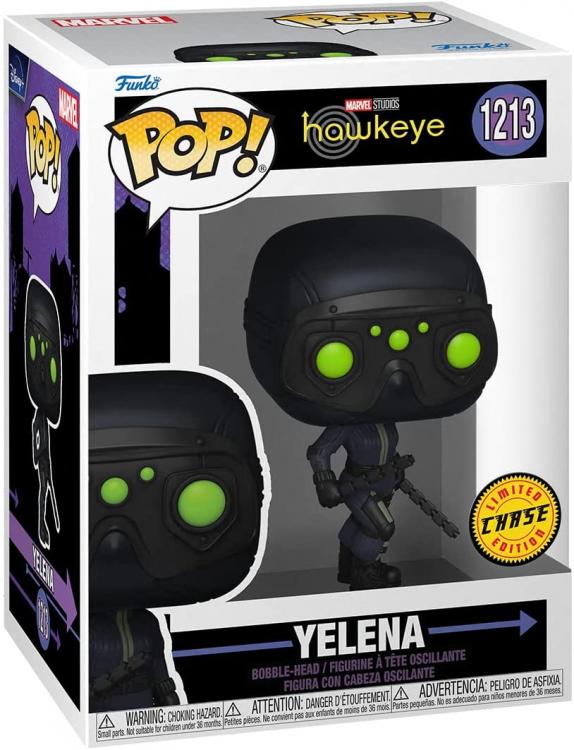 Funko Pop Marvel ! Hawkeye - Yelena (1213) Limited Edition Chase Vinyl Figure