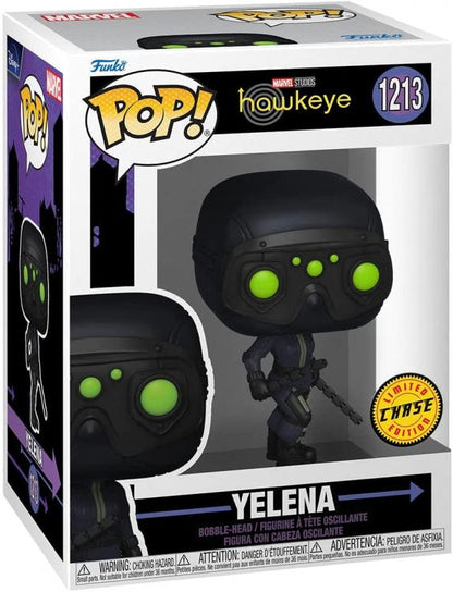 Funko Pop Marvel ! Hawkeye - Yelena (1213) Limited Edition Chase Vinyl Figure