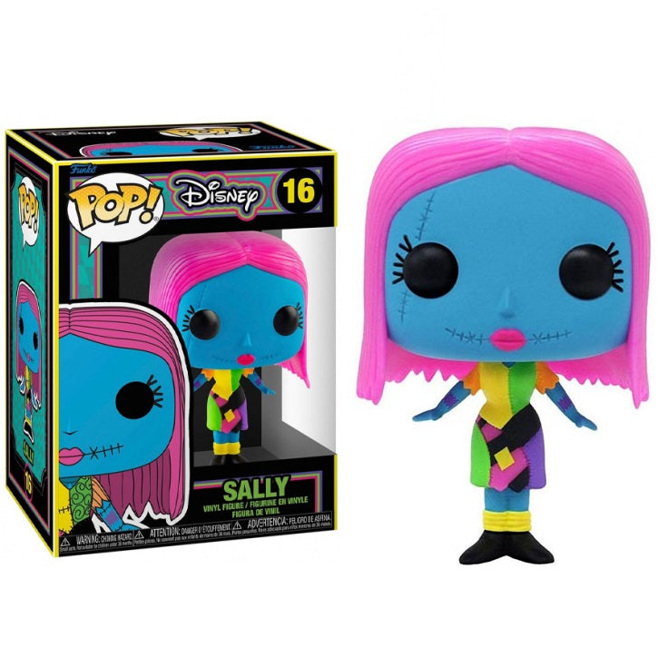 Funko Pop ! The Nightmare Before Christmas Disney - (16) Sally Figure Blacklight