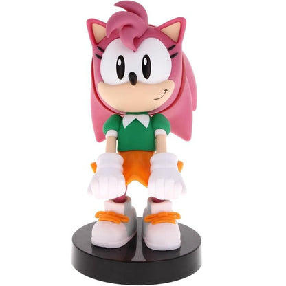 Cable Guys - Sonic (Lady Amy Rose) Statuetta Base Ricarica Smartphone Controller