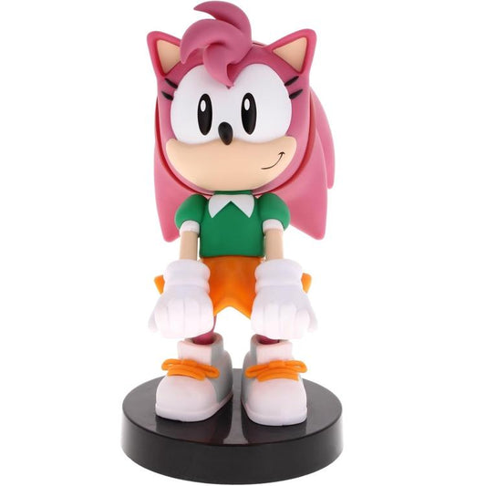 Cable Guys - Sonic (Lady Amy Rose) Statuetta Base Ricarica Smartphone Controller