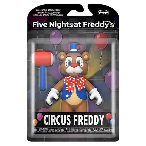 Funko Figure ! Fnaf Five Nights Freddy'S Security Breach S3 - Circus Freddy 13Cm