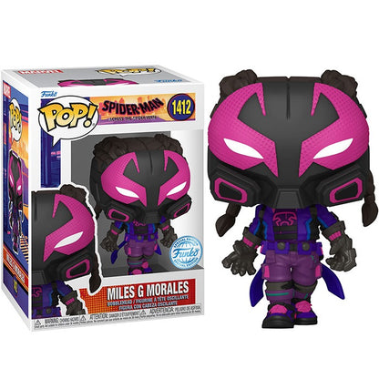 Funko Pop ! Marvel Spider-Man The Spider-Verse (1412) Miles G Morales Special