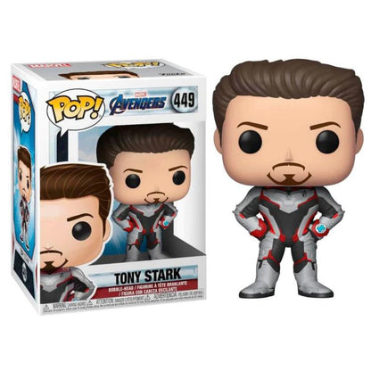 Funko Pop ! Marvel Avengers Endgame - (449) Tony Stark Vinyl Figure Iron-Man 9Cm