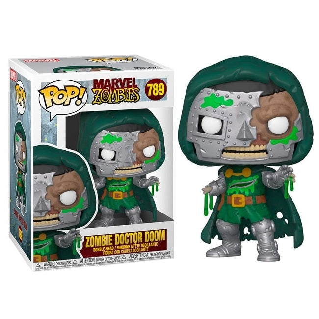 Funko Pop ! Marvel Zombies - Doctor Doom - (789) Statuetta Vinyl Figure 9Cm