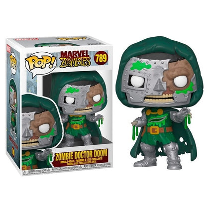 Funko Pop ! Marvel Zombies - Doctor Doom - (789) Statuetta Vinyl Figure 9Cm