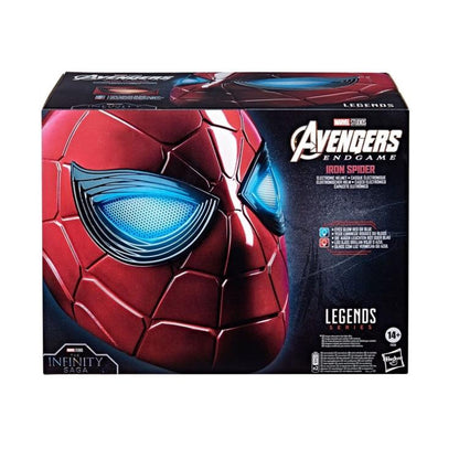 Hasbro - Avengers: Marvel Legends Series - Casco Elettronico Iron Spider Man