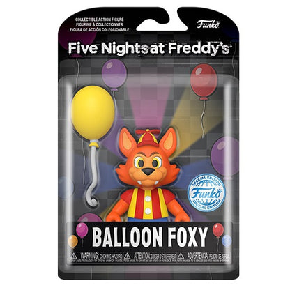 Funko Figure! Fnaf Five Nights At Freddy'S Security Breach S3- Balloon Foxy 13Cm