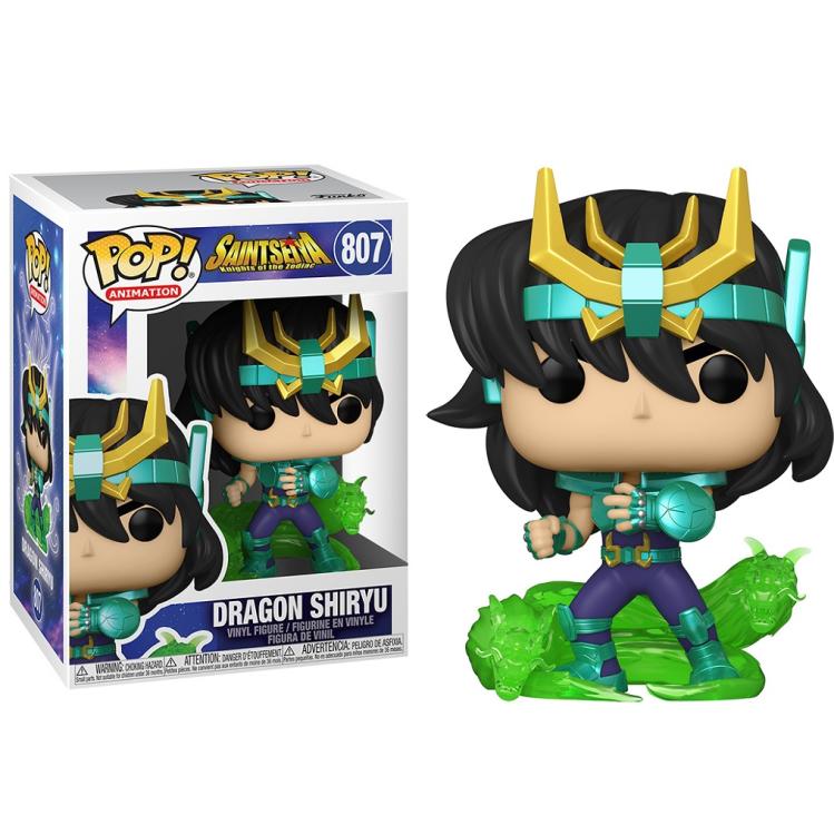 Funko Pop ! Animation Saint Seiya - (807) Dragon Shiryu Cavalieri Dello Zodiaco