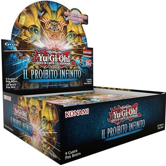 Yu-Gi-Oh! (Il Proibito Infinito) 1° Ediz. Box Display 24 Buste Card Game Tcg Ita