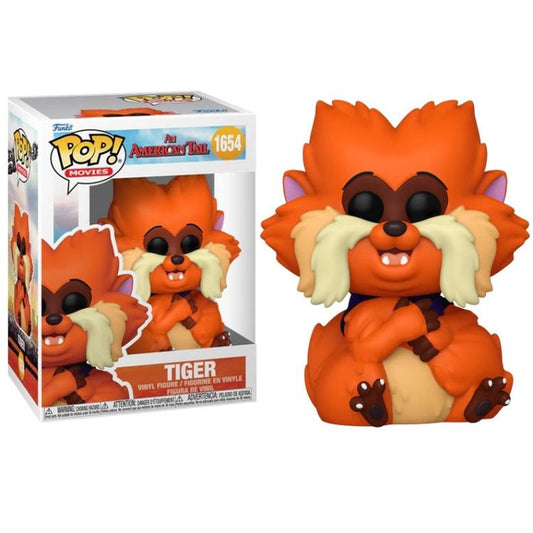 Funko Pop ! An American Tail (1654) Tiger Vinyl Figure 9Cm Statuetta Statua