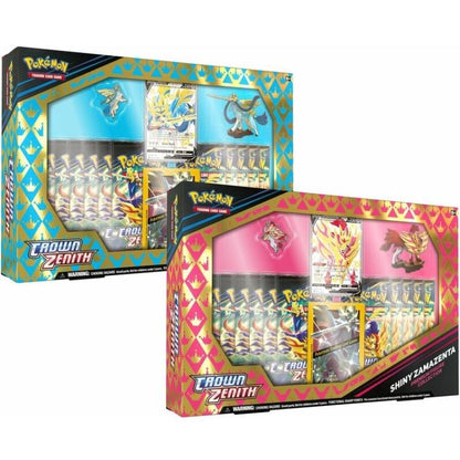 Pokemon Zenit Regale Gioco Di Carte Collezione Premium Statuina Zacian Cromatico