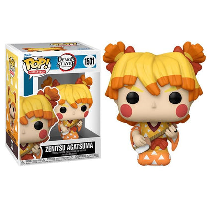 Funko Pop ! Animation Demon Slayer -  1531 Zenitsu Agatsuma (Kimono) Figure 9Cm