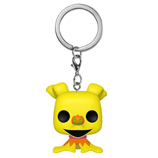 Funko Pop! Keychain Disney - Nightmare Before Xmas Blacklight Zero Portachiavi