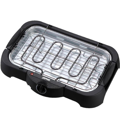 Zephir Bistecchiera Grill Elettrica E Griglia Termostato Piastra Barbecue 2000W