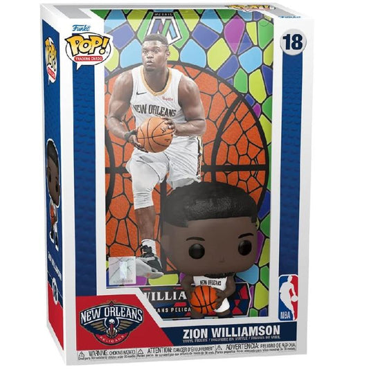 Funko Pop Nba New Orleans Pelicans - 18 Zion Williamson Pop Figure Trading Cards
