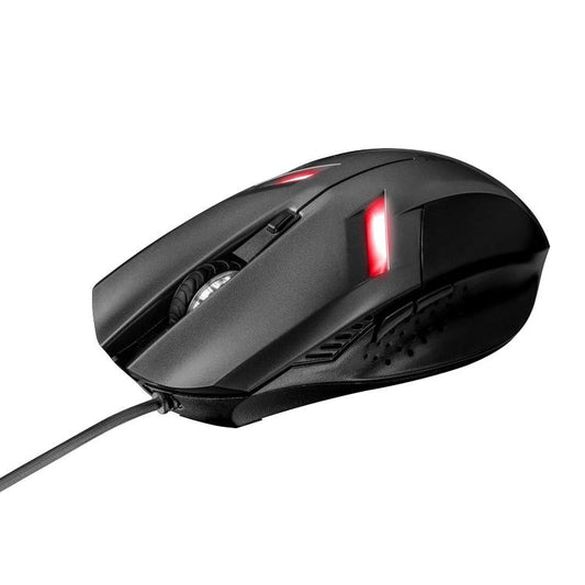 Trust Ziva Gaming Mouse Ottico Led Usb Nero 6 Pulsanti Precisione Gioco 2000 Dpi