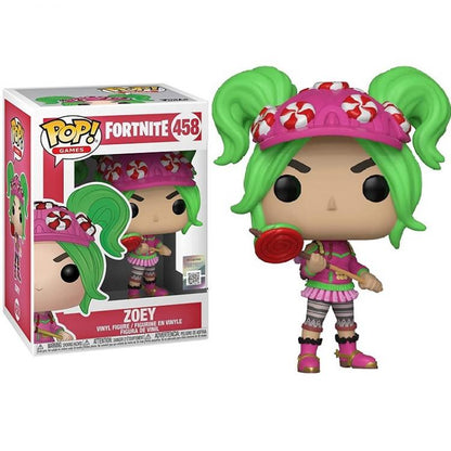 Funko Pop ! Games Fortnite Zoey (458) Vinyl Action Figure Statua Da Collezione