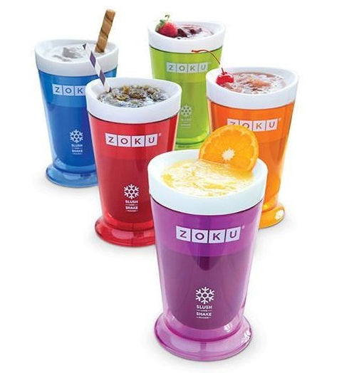 Zoku Slush & Shake Maker Crea In 7 Minuti Gelati Icecream Granite E Milkshake