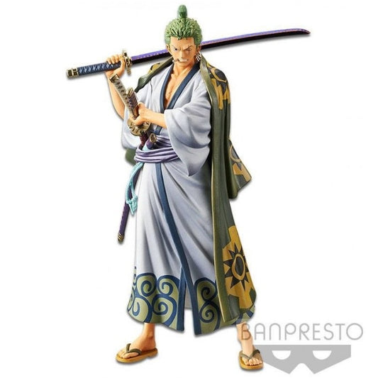 BANPRESTO ONE PIECE THE GRANDLINE MEN VOL.2 (RORONOA ZORO) FIGURE DXF PVC BANDAI