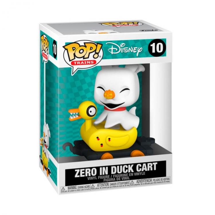 Funko Pop ! The Nightmare Before Christmas Disney - Zero In Duck Cart (10) Car