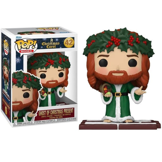 Funko Pop ! Books - A Christmas Carol (42) Ghost Of Christmas Present Figure 9Cm