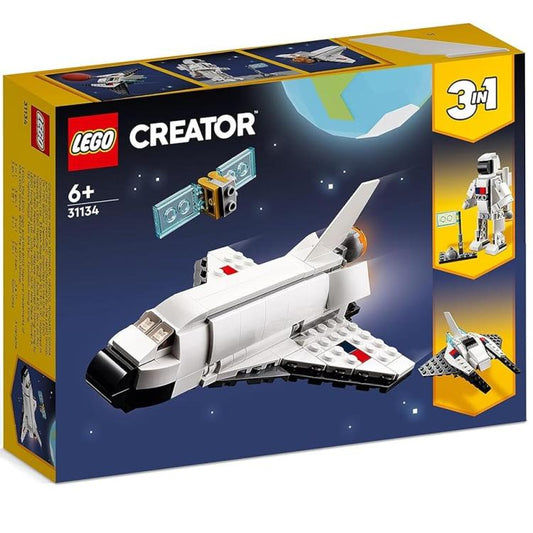 Lego - Creator - Set 31134 (3 In 1 Astronauta, Astronave Giocattolo) 144Pz 9+