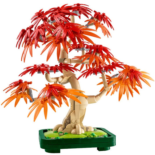 Lego - Flowers 10348 Botanicals Bonsai Di Acero Rosso Giapponese - Set 474Pz 18+