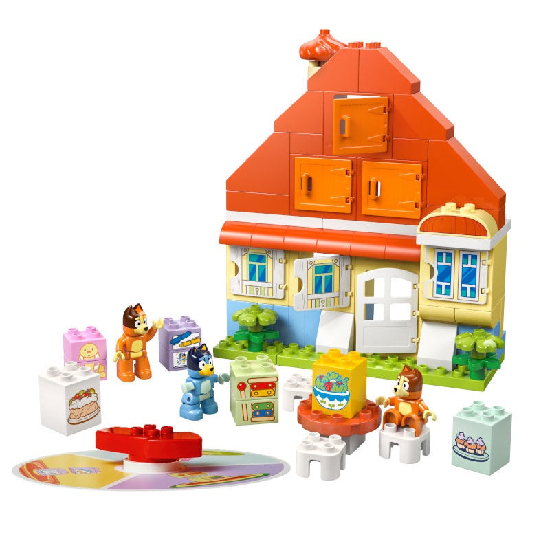 Lego - Duplo 10459 Bluey (Casa della Famiglia di Bluey Gioco Memoria) 83 pz (2+) Costruzioni