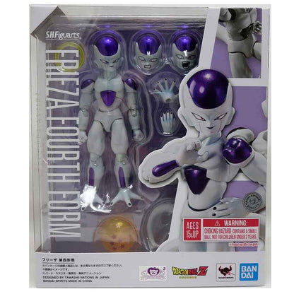 Bandai S.H. Figuarts - Dragon Ball Z: Frieza (Quarta Forma) Fourth Form - Action Figure da Collezione 14 cm