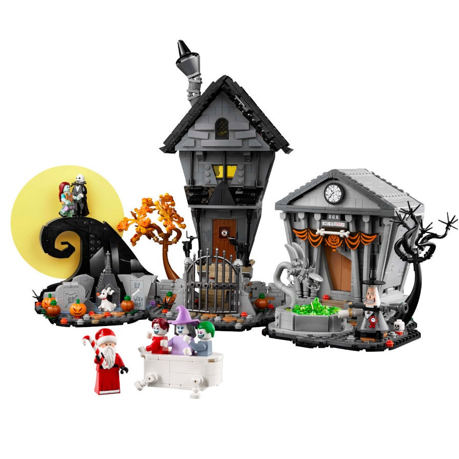 Lego - Ideas 21351 Disney Nightmare B.C. di Tim Burton RARE Costruzione 2193 pz 18+