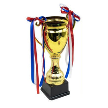 Trofeo Sportivo Oro (Coppa) 32 cm in Resina Dorata idea Regalo per Premiazioni Tornei di Sport Calcio, Sport, Tennis, Basket, Padel, Poker Tifosi ecc
