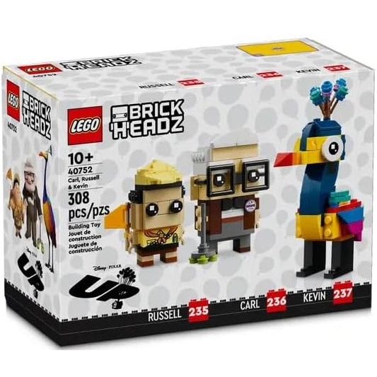 Lego - Brickheadz 40752 Disney - Up (Carl, Russell E Kevin) Figure 235+236+237