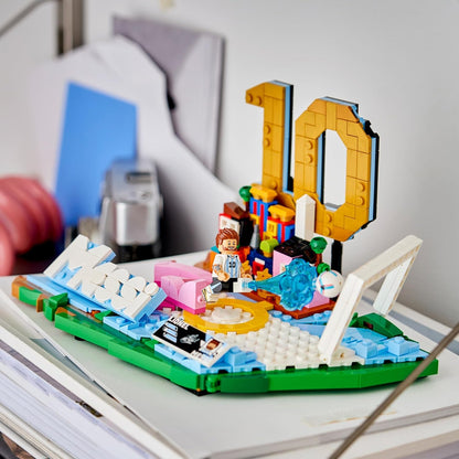 LEGO Editions 43011 (Lionel Messi) Highlights Calcistici Leggenda del Calcio - 500 pcs Kit Modellismo con Action Figure 3D da Esposizione - Giocattolo Decorazione Cameretta - Regalo per Bambini e Bambine da 10 Anni e Fan Adulti (World Cup 2026)