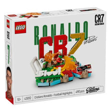 LEGO Editions 43012 (Cristiano Ronaldo) Highlights Calcistici Leggenda del Calcio - 490 pcs Kit Modellismo con Action Figure 3D da Esposizione - Giocattolo Decorazione Cameretta - Regalo per Bambini e Bambine da 10 Anni e Fan Adulti (World Cup 2026)