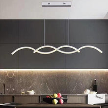 Lampadario A Sospensione Moderno Led Soffitto 25W Cucina Soggiorno Bianco Caldo