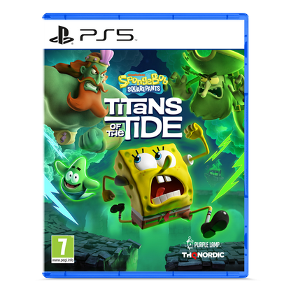 SpongeBob SquarePants: Titans Of The Tide Ps5 Gioco Playstation 5 Eu Ita Nuovo Sigillato