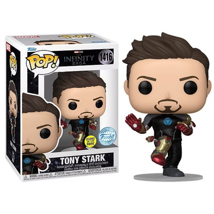 Funko Pop ! Marvel The Infinity Saga - (1416) Tony Stark (Iron Man 3) Glow 9cm
