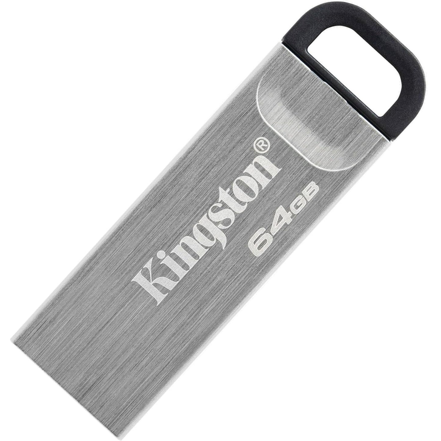 Kingston Pendrive 64GB DTKN/64GB Data Travel Kyson USB-A 3.2 Chiavetta Memoria Metal Argento PC 200MB/s