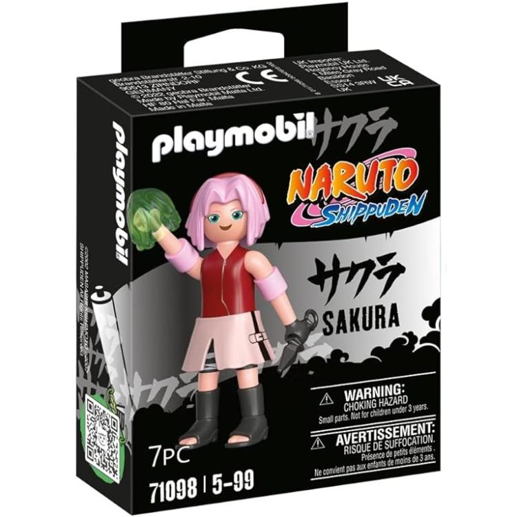 Playmobil - Naruto Shippuden: Sakura 71098 Action Figure Figura Collezione 7Pc