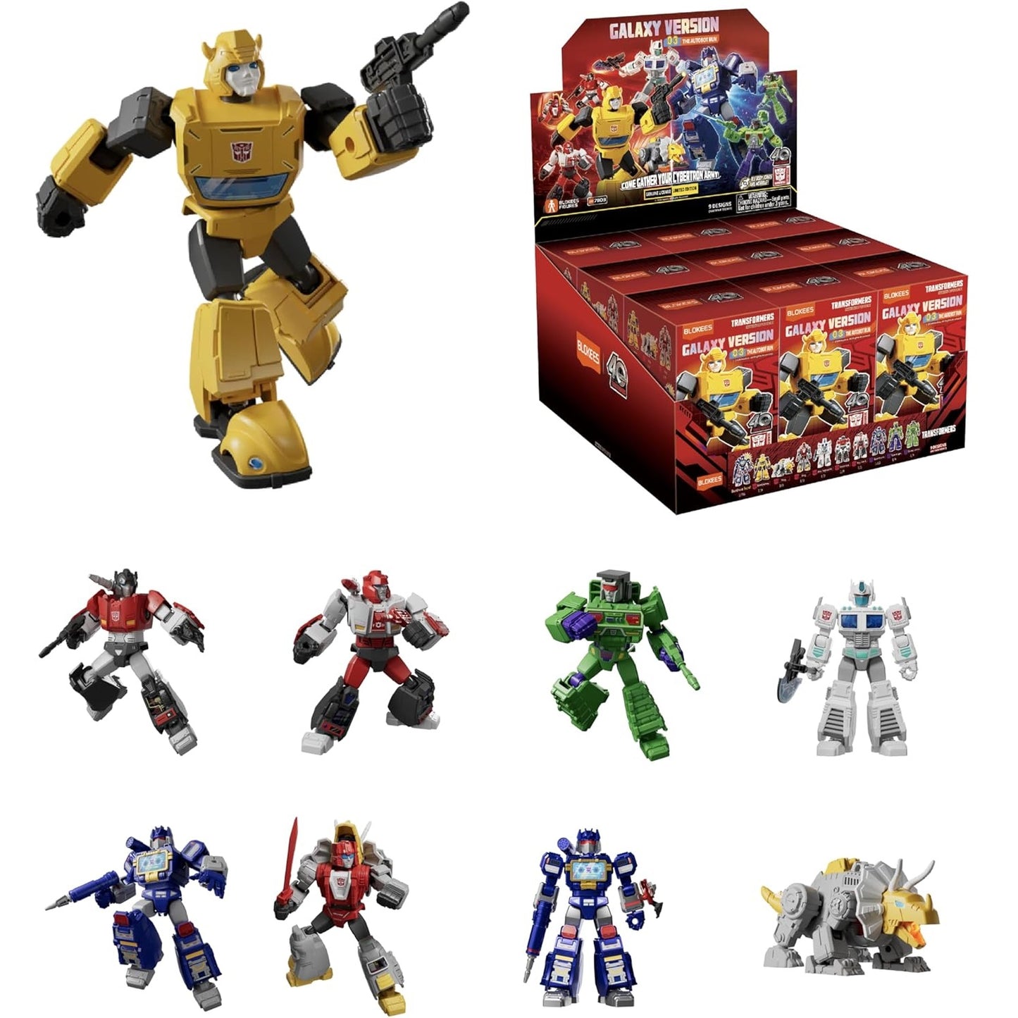 Blokees Transformers - Model Kit Galaxy Version 03 - The Autobot Run (Box Intero) Action Figure 71103